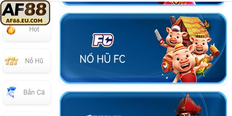 FC nổ hũ là sảnh slot trực tuyến được xây dựng trên nền tảng công nghệ