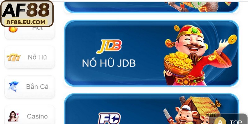 Tham gia sảnh game rất dễ dàng, nhanh chóng cho người chơi