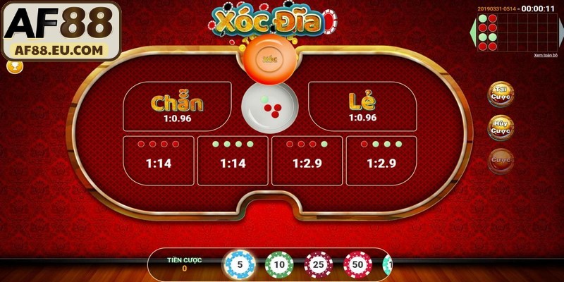 Xóc đĩa thần tài là phiên bản hiện đại của trò chơi dân gian cùng tên